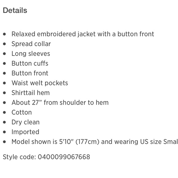 Cinq a sept Embroidered Whimsical Jacket - Picture 8 of 9